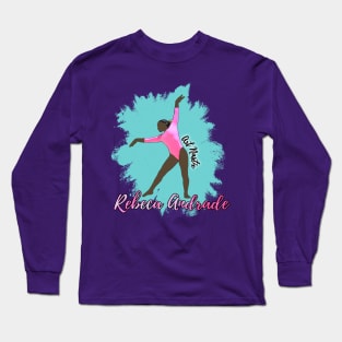 Rebeca Andrade Silhouette Art Long Sleeve T-Shirt